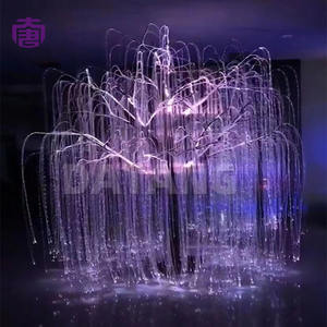 Lámpara LED de Alta Calidad con Forma de Árbol de Sauce, Decoración Escénica con Ramas Colgantes para Caminos y Campus, en Venta - Product Image 1