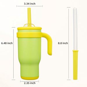 Wholesale <b>Hot</b> Sale Latest Beer Cups Blank 20oz 30oz 40oz Stainless Steel Vacuum Insulated Tumbler with Handle Travel Mug - Product Image 2