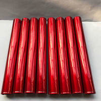 Vernice per rivestimento in polvere a spruzzo elettrostatica con placcatura a secco rossa con illusione di cromo