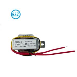 カスタムCE CQC CUL証明書ステップダウンAC 220v 230v AC 30w 40w 12v 0 12v EI 48トランス - Product Image 4