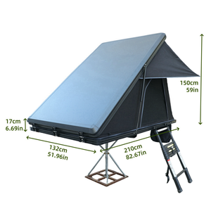 Carpa <span class=keywords><strong>de</strong></span> Techo Rígida <span class=keywords><strong>de</strong></span> Aluminio <span class=keywords><strong>para</strong></span> 2-3 Personas, <span class=keywords><strong>para</strong></span> Autos, <span class=keywords><strong>SUV</strong></span> y Camionetas, Ideal <span class=keywords><strong>para</strong></span> Camping - Product Image 3