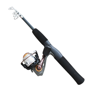 Trẻ em Kính thiên văn câu cá <span class=keywords><strong>Rod</strong></span> <span class=keywords><strong>Reel</strong></span> Combo kit mềm sợi thủy tinh đầy đủ Gear với EVA xử lý cho <span class=keywords><strong>Ice</strong></span> Câu cá trên Hồ Suối Sông - Product Image 4