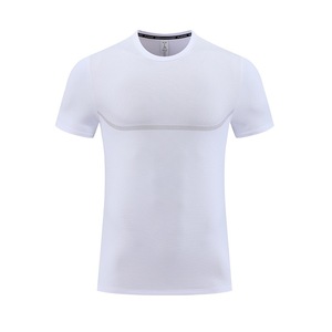 Vêtements de sport pour hommes 90% polyester 10% élasthanne T-shirts de course à pied et d'entraînement à séchage rapide <span class=keywords><strong>Sweat</strong></span>-shirts pour hommes - Product Image 3