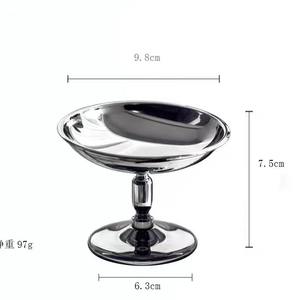 Coppa <span class=keywords><strong>Vintage</strong></span> in Acciaio Inox 304 per Dessert, Gelato, Budino, Latte, Coppa Regalo per Caffetteria - Product Image 5