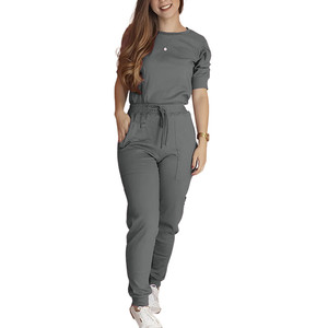 Ingrosso Manica Invernale a Manica a Manica corta Invernale 2 pezzi di Abbigliamento da Ospedale Set di Uniformi in Cotone per Infermiere - Product Image 4