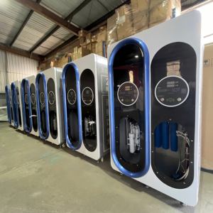 अनुकूलित उपस्थिति समुदाय सार्वजनिक जल डिस्पेंसर, क्यूआर कोड स्कैनिंग/कार्ड स्वाइप/सिक्का सम्मिलन, स्रोत निर्माता - Product Image 3