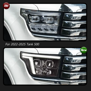 ไฟหน้า LED AURON 12V 60W 6000K 6000 ลูเมนส์ รุ่นใหม่ สำหรับ Tank 500 ปี 2022-2026 (ติดตั้งเพิ่มเติม/อัพเกรด) - Product Image 4