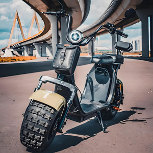 Refroidisseur de vente chaude 150Kg Charge Scooter électrique Compteur de vitesse numérique à bas prix - Product Image 3
