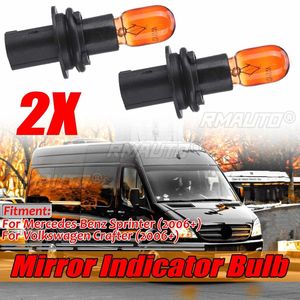 1/2X Bombilla Indicadora de Luz para Espejo Retrovisor Lateral de Coche para Mercedes Benz Sprinter Volkswagen Crafter 2006 en adelante A0008201277 - Product Image 1