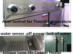 Vaporera Profesional / Máquina para Cocinar Arroz al Vapor |   Vaporera Multifunción con Temporizador para Cocina Comercial, con Certificación CE - Product Image 5