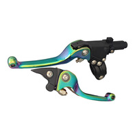 Accessoires pour motos, levier de frein en alliage d'aluminium, ASV F3, levier de frein et d'embrayage pliable résistant aux chocs