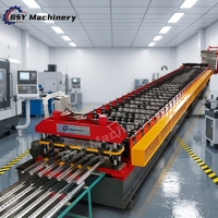 Machine automatique de formage de profilés pour panneaux de toiture et de plancher en acier – Machine de profilage de planchers