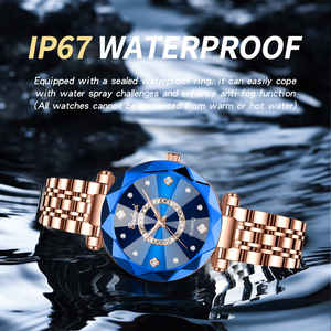 <span class=keywords><strong>Orologio</strong></span> da Polso BINBOND Heart of Sea, Vetro Multifaccettato di Lusso, <span class=keywords><strong>Cinturino</strong></span> in <span class=keywords><strong>Acciaio</strong></span> Solido, <span class=keywords><strong>Orologio</strong></span> al Quarzo da <span class=keywords><strong>Donna</strong></span>, Resistente all'Acqua 30M - Product Image 5