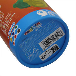 Embalaje <span class=keywords><strong>de</strong></span> cilindro vacío biodegradable personalizado, crayones, lápices, bolígrafos, pinturas, útiles escolares, papelerí<span class=keywords><strong>a</strong></span>, tubo <span class=keywords><strong>de</strong></span> papel para regalo - Product Image 6