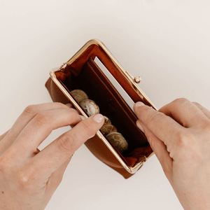 High Quality Litchi Embossed Small Purse Luxury Coin <b>Wallet</b> Case With <b>Money</b> Clip Fashion Messenger Bag for Girl - Product Image 4