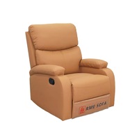 Fauteuil inclinable électrique MANBAS 4 en cuir véritable avec fonction électrique, fauteuil de salon, mobilier de cinéma maison