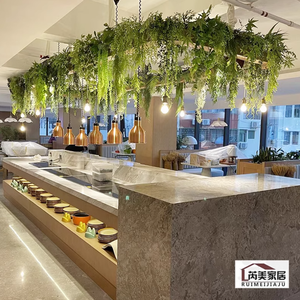 Forêt Sentiment Artificielle Perse Fougère Herbe Vigne Suspendue Plante Verte Décoration pour <span class=keywords><strong>Plafond</strong></span> Mur Verdure Simulation pour Jardin - Product Image 2