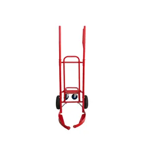 Top Quality Durable Industrial Tool Cart Outdoor Manual Transpallet Tire Carrier Hand Trolley