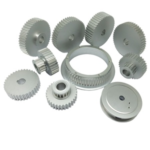 클리어 양극 산화 타이밍 벨트 <span class=keywords><strong>드라이브</strong></span> HTD5M 맞춤형 알루미늄 풀리 - Product Image 4