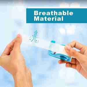 Ruban médical LotFancy, 12 rouleaux de 1 pouce x 10 yards, bandes adhésives chirurgicales en papier, ruban de premiers secours pour plaies, 2 distributeurs inclus - Product Image 6