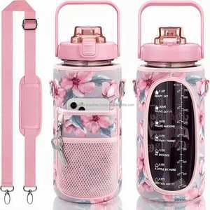 ขวดน้ำสแตนเลสสุญญากาศขนาด 1.5 ลิตร/2 ลิตร ปราศจากสาร BPA พร้อมปลอกหุ้มสำหรับแคมป์ปิ้ง ปรับแต่งสีและโลโก้ได้ - Product Image 6