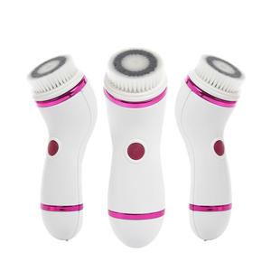 Gran oferta, depurador facial eléctrico portátil con rotación Sónica, resistente al agua, 4-1, cepillo <span class=keywords><strong>de</strong></span> limpieza Facial, masajeador, <span class=keywords><strong>limpiador</strong></span> <span class=keywords><strong>de</strong></span> poros para la cabeza - Product Image 3