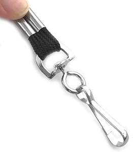 Tube plat de <span class=keywords><strong>cordon</strong></span> de corde d'approvisionnement direct d'usine en gros bon marché <span class=keywords><strong>avec</strong></span> lanière tubulaire de cou de crochet de pivot de J pour le <span class=keywords><strong>porte</strong></span>-<span class=keywords><strong>badge</strong></span> d'identification - Product Image 5