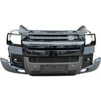 Bodykit Plastik ABS Berkualitas Tinggi untuk Land Rover Defender Pemasangan Mudah Suku Cadang Mobil Serat Karbon Bumper yang Dirancang Khusus