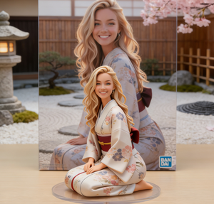 Figura <span class=keywords><strong>de</strong></span> Acción Personalizada en 3D <span class=keywords><strong>de</strong></span> PVC, Linda Chica Ídolo <span class=keywords><strong>de</strong></span> Anime, Decoración <span class=keywords><strong>de</strong></span> Escritorio <span class=keywords><strong>de</strong></span> Plástico con Accesorios, Figura Coleccionable - Product Image 2