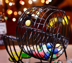 Máquina de tiro de <span class=keywords><strong>Bingo</strong></span> con cable de Metal, juego de beber con 6 disparos de cristal, 6 pulgadas - Product Image 4