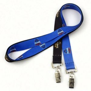 Promotional Polyester Lanyards With Logo Custom Heat Transfer Printing Sublimation Lanyard for Trade Show - Product Image 4