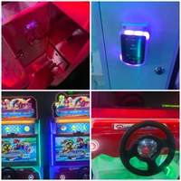 Machine de simulateur de jeu vidéo Mario Arcade à pièces Machine de jeu d'amusement de voiture de course pour les enfants
