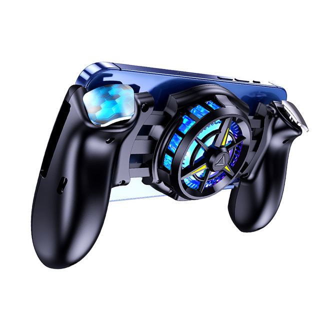 Mobile Phone Controller Semiconductor Cooler Phone Gamepad Joystick for Android and IOS Game Hand Grip