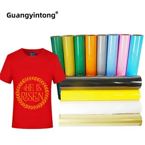 Guangyintong Pvc Withsticky Serie Stretch Htv Warmteoverdracht Vinyl Groothandel Leveranciers Transfer Papier