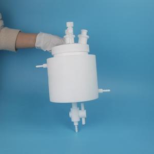 Réacteur chimique fournisseur de réacteur PTFE à double couche avec agitation personnalisation de réservoir de réaction de 3L à 100L - Product Image 3