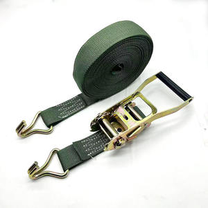 2025ใหม่ขายดีเข็มขัดรัดรถบรรทุกสีเขียวแบบทหารเชือกปิดผนึกเชือกเบรกเชือกรัดสินค้า - Product Image 1