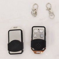 Control Remoto Metálico de Radio de 433.92MHZ para Puerta de Garaje Automática, con Función de Aprendizaje o Copia de Código