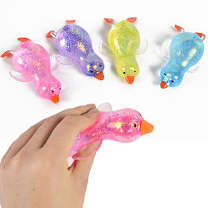 CHENXI Kawaii Small Duck Squeeze Toys Maltose Series Squeeze Ball Antistress <b>Slow</b> <b>Rise</b> <b>Squishy</b> 13x7cm All Ages - Product Image 4