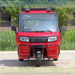 Triciclo Eléctrico Invertido Asequible para Adultos, Mini Vehículo, Coche con Batería de Litio o Plomo-Ácido, Bicitaxi Eléctrico para Adultos, Remolque - Product Image 5