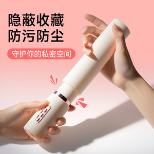 เครื่องสั่นแบบแท่งสอดใส่ได้อัตโนมัติเต็มรูปแบบ ยี่ห้อ Ji Yu Zhi Zi Pao Ji สำหรับผู้หญิง ของเล่นผู้ใหญ่ - Product Image 2