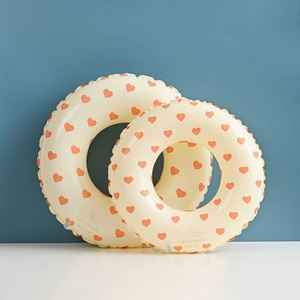 <b>Flying</b> Thickening Children's Stripe Inflatable Underarm <b>Net</b> Red Floating Double Air Bag Swimming Model f - Product Image 1
