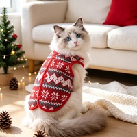 Vêtements pour chiens Joyful Dog Clothes, pull en tricot de Noël 3D en forme d'ours, pull pour petit chien, chat, animal de compagnie