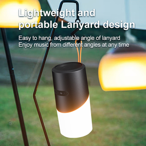 Altavoz Bluetooth Económico para el Hogar, Altavoces Delgados y Baratos con Luz RGB y Asa - Product Image 5