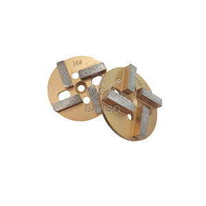 Cakram Gerinda lantai 100mm 4 inci, blok Gerinda berlian cakram Gerinda beton Level H - Product Image 5