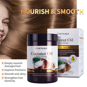 Mascarilla Capilar de Esencia de Coco para Salón, Loción Concentrada para Cabello Encrespado y Dañado, Set de Cuidado Capilar Personalizado - Product Image 2