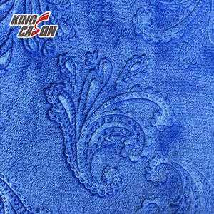 KINGCASON <span class=keywords><strong>2025</strong></span>最新のアンチリンクル100% ポリエステル3Dエンボスフランネルフリースベッドライニング用 - Product Image 1