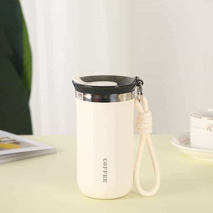 304 Stainless Steel Vacuum Insulated Beer <b>Mug</b> Carrying Strap 6-12 Hours Thermal Insulation Modern Design Business Gift - Product Image 4
