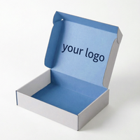 Cajas de Cartón Ecológicas de 3 Capas Tipo E-Flute para Envíos, con Logotipo, Embalaje, Caja de Kraft con Tira Desprendible, Hechas a Mano, Forma Oblonga, Magnéticas, Novedad 2026