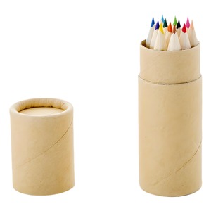 Set di Matite Colorate per Bambini con Logo Personalizzato, 12 Pezzi, Mini Set Portatile HB per Promozioni - Product Image 5