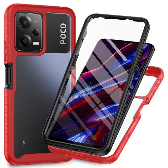 Factory Wholesale Phone case Fundas Back Cover for Redmi 13 Xiaom Poco X6 C65 K70 13R 2 in 1 Mobile Phone Shell